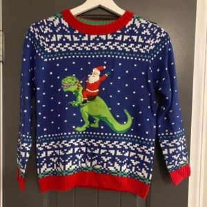 NEW Santa Dinosaur Christmas Sweater